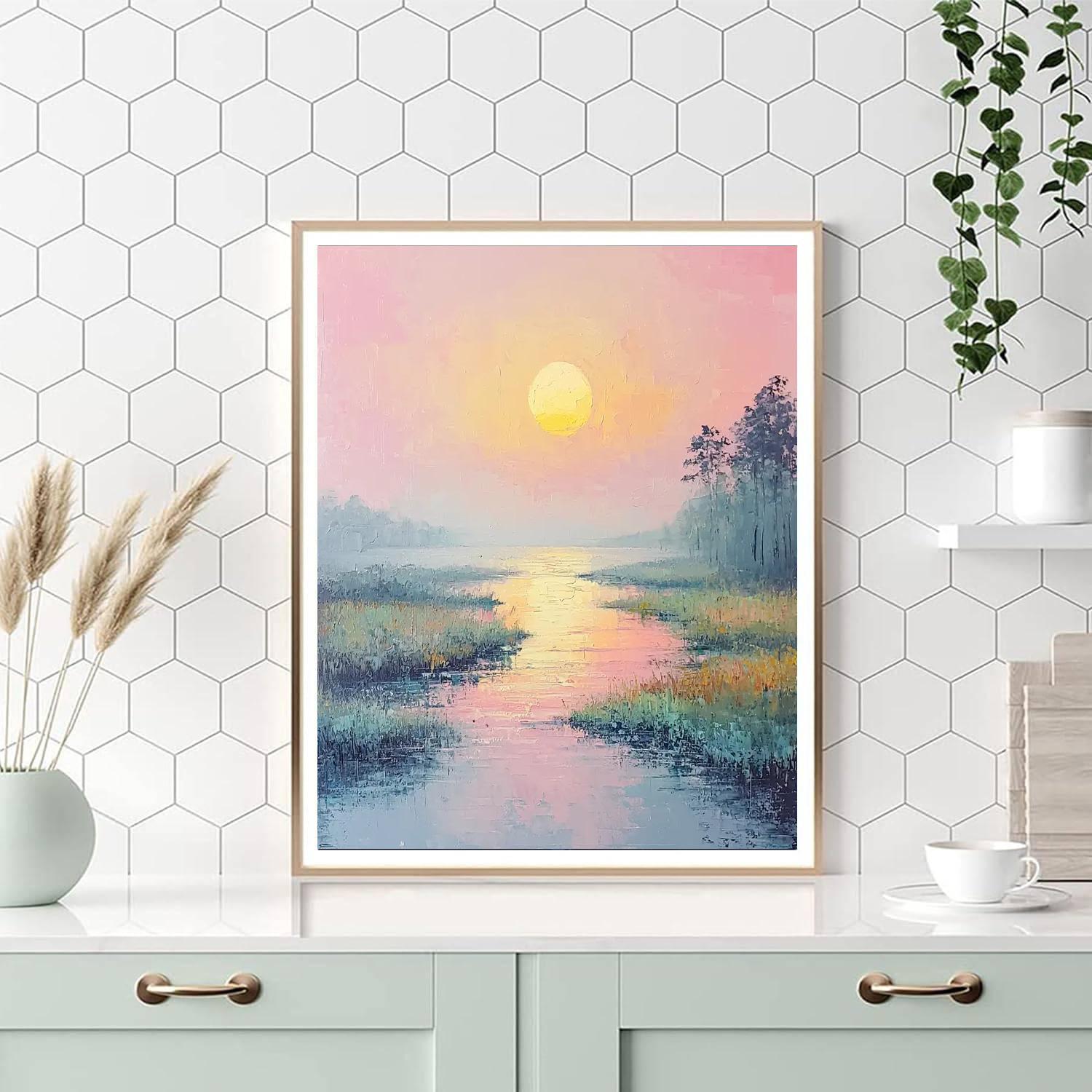 Daybreak On Mother's Love Paint By Numbers