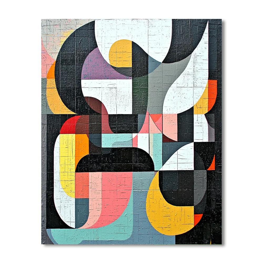 Banksy Inspired Shifting Perspectives  Number Painting