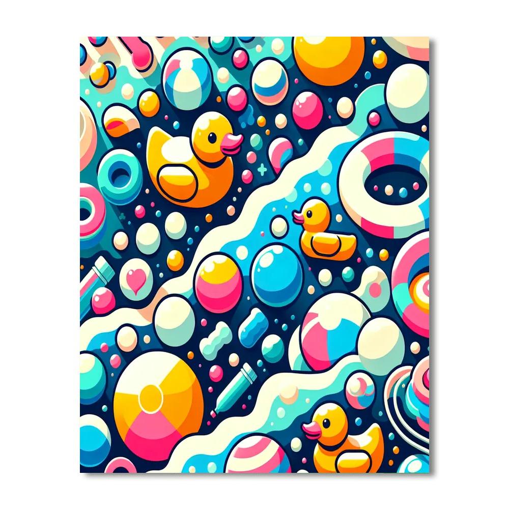 Bubble Bonanza Numbered Painting Kits