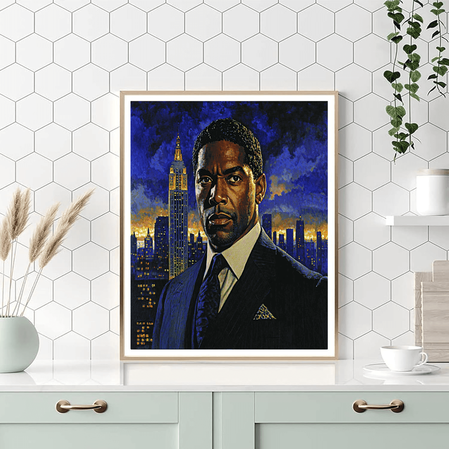 Denzel Washington: The Majestic Storyteller Paint By Number