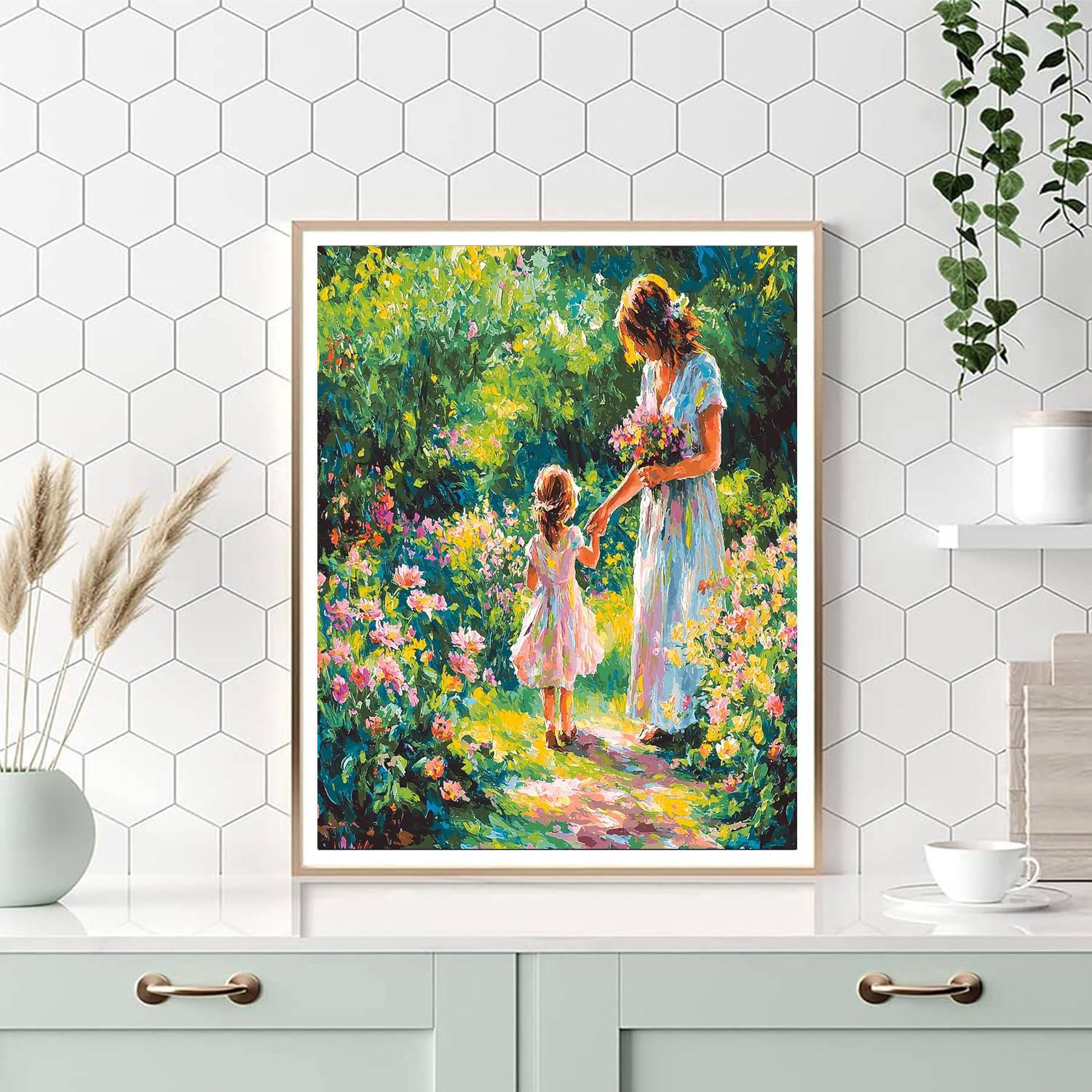 Tender Garden Stroll Paint By Numbers Kits