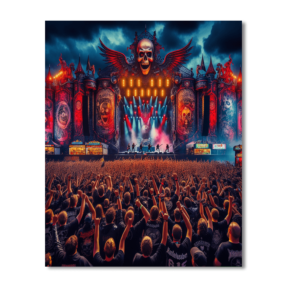 Wacken Open Air Paint By Numbers Kits