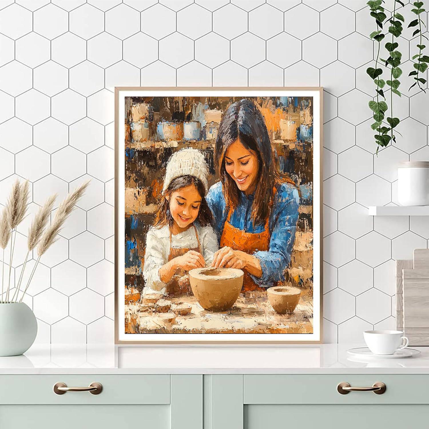 Crafted With Love Painting By Numbers Kit