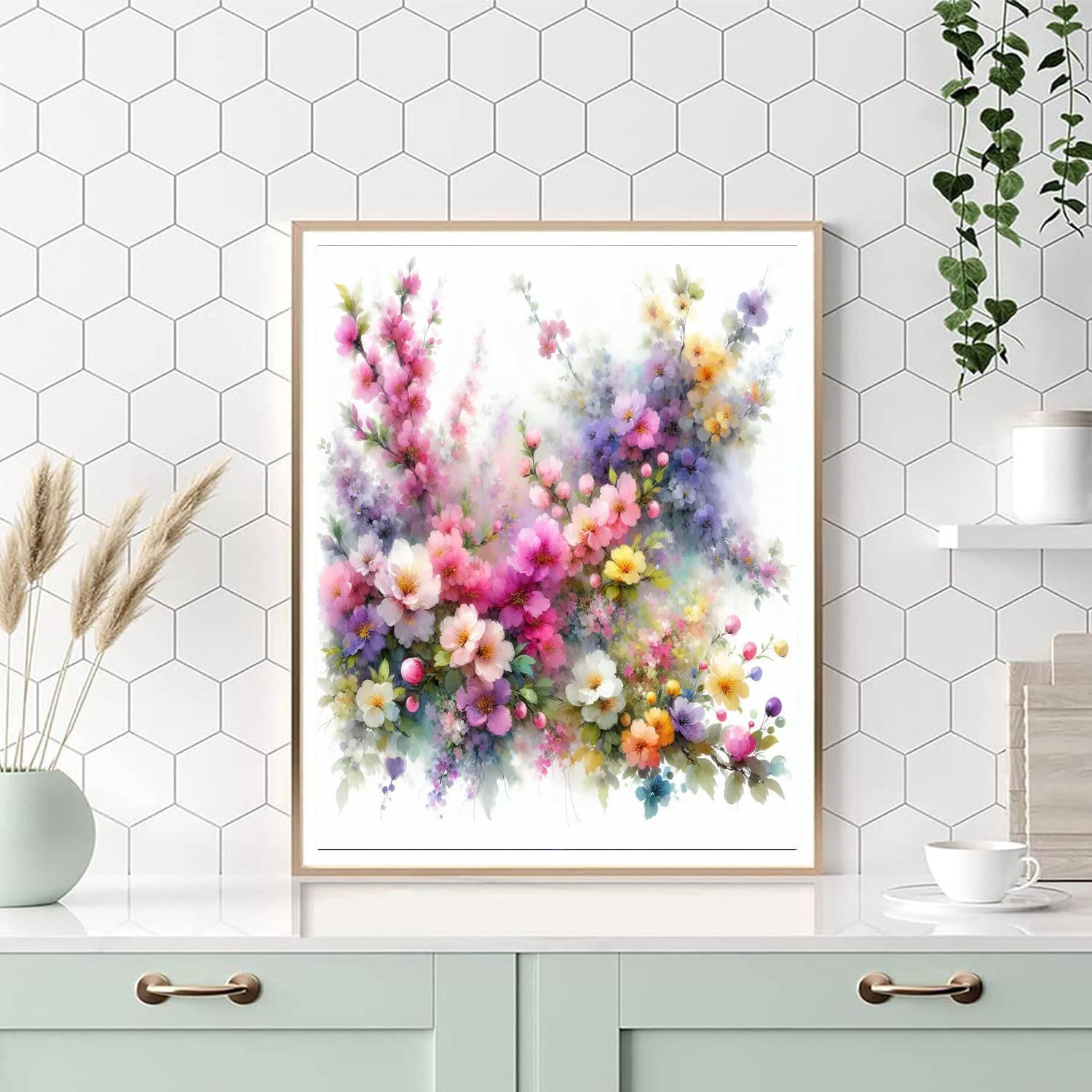 Blossoms Of Springtime Paint By Numbers Art