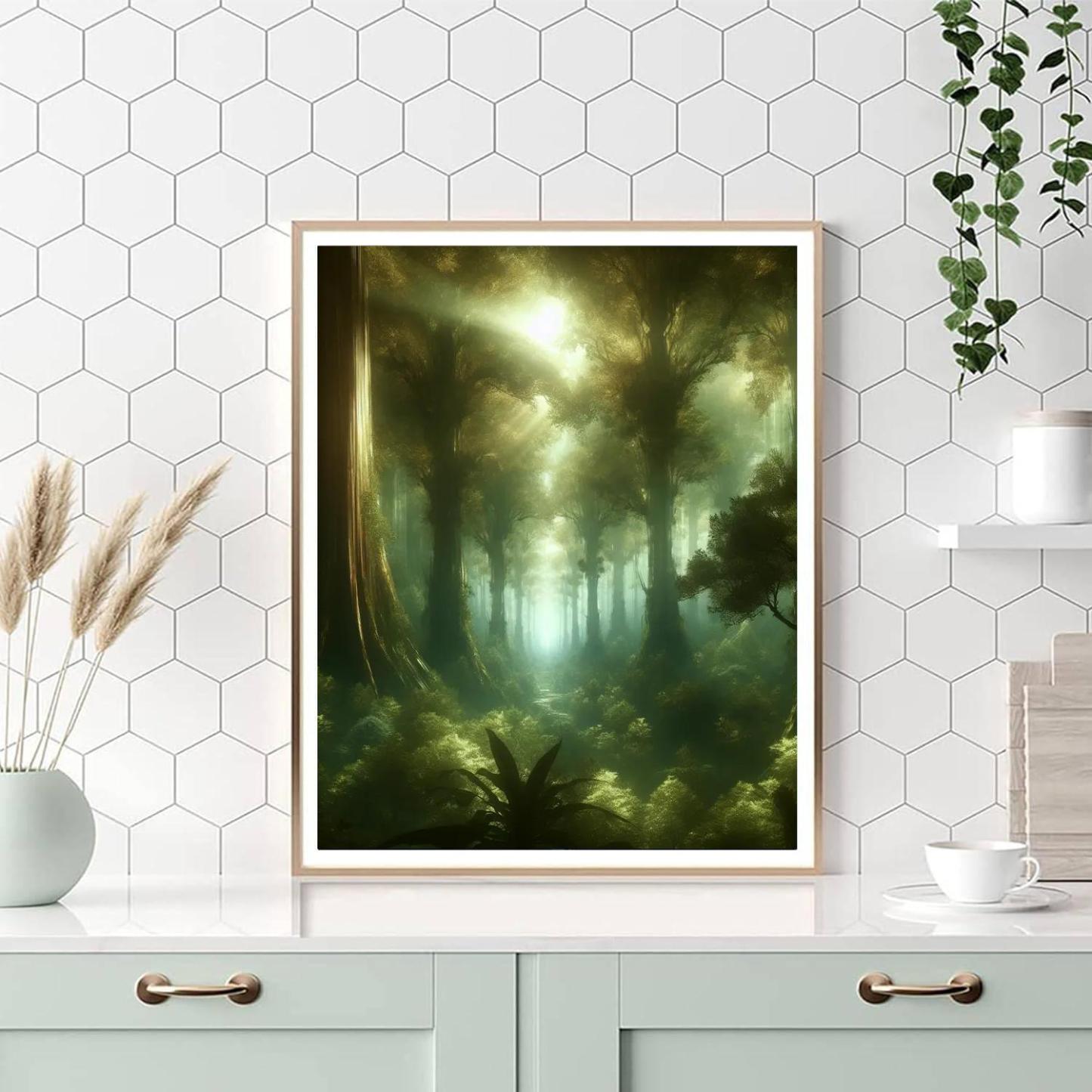 Ancient Forest Echoes Paint By Number