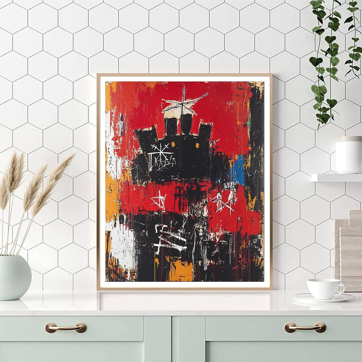 Jean-Michel Basquiat Inspired Voices Of The Past  Paint By Numbers Kits