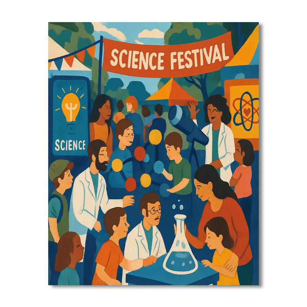 World Science Festival - Usa Paint By Number