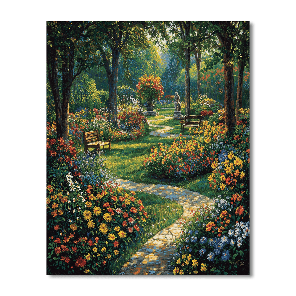 The Lost Gardens Of Heligan Painting Number Kit