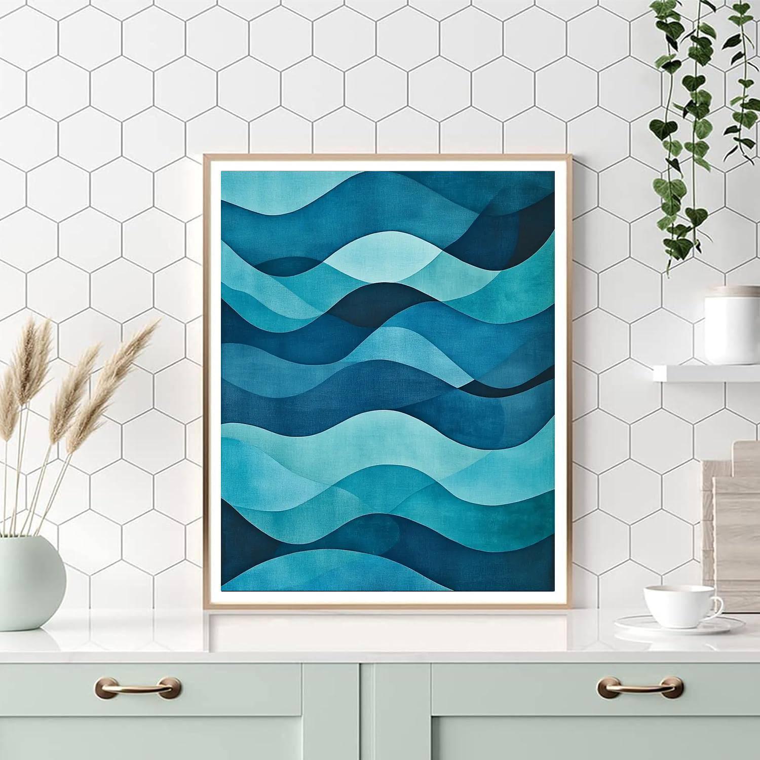 Paul Cézanne Inspired Harmonious Waves Of Color  Paint By Color