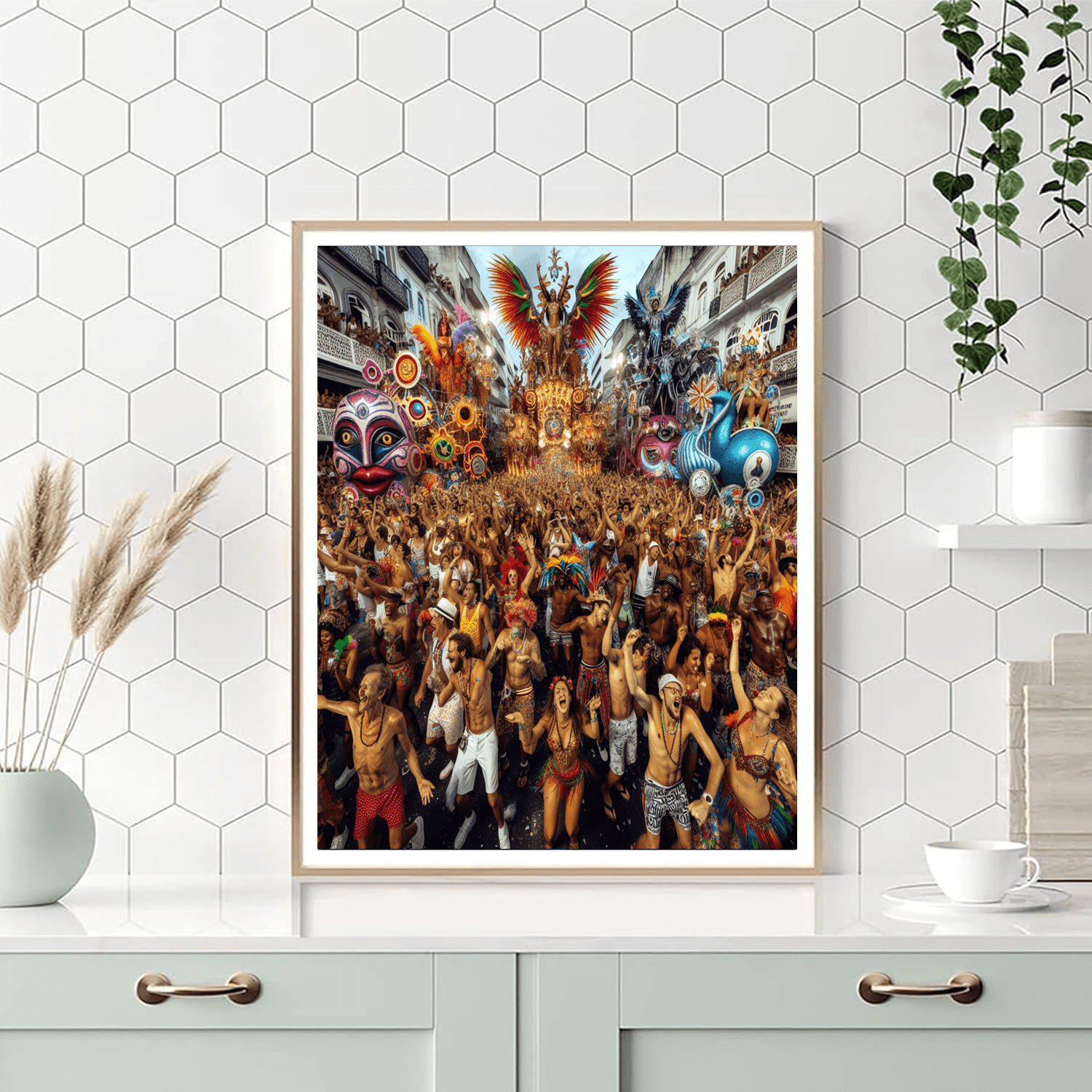 Karnival In Salvador - Brazil Paint By Number