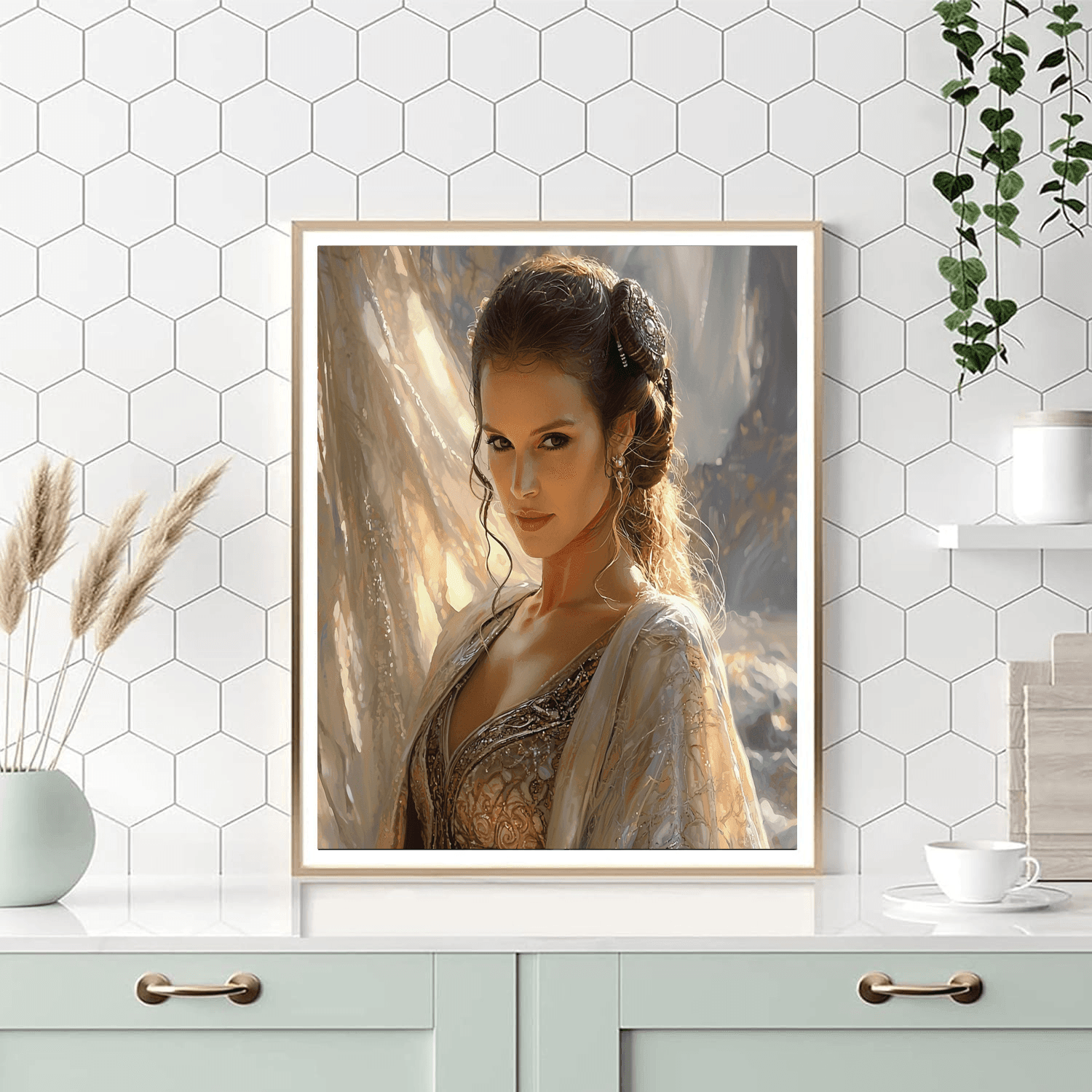 Natalie Portman: The Intellectual Grace Of Padmé Amidala Paint By Numbers Art