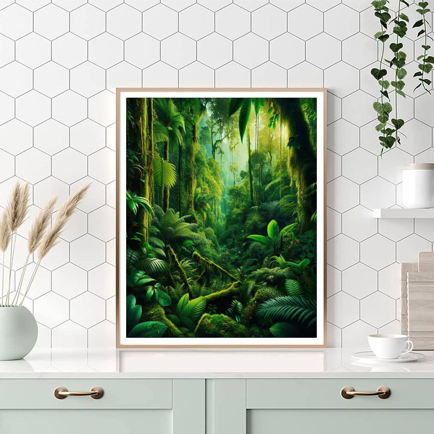 Exotic Rainforest Discovery Paint By Numbers Kits