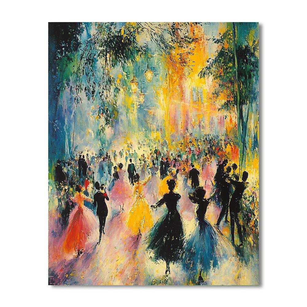 Edgar Degas Inspired Dreaming In Color  DIY Paint By Numbers