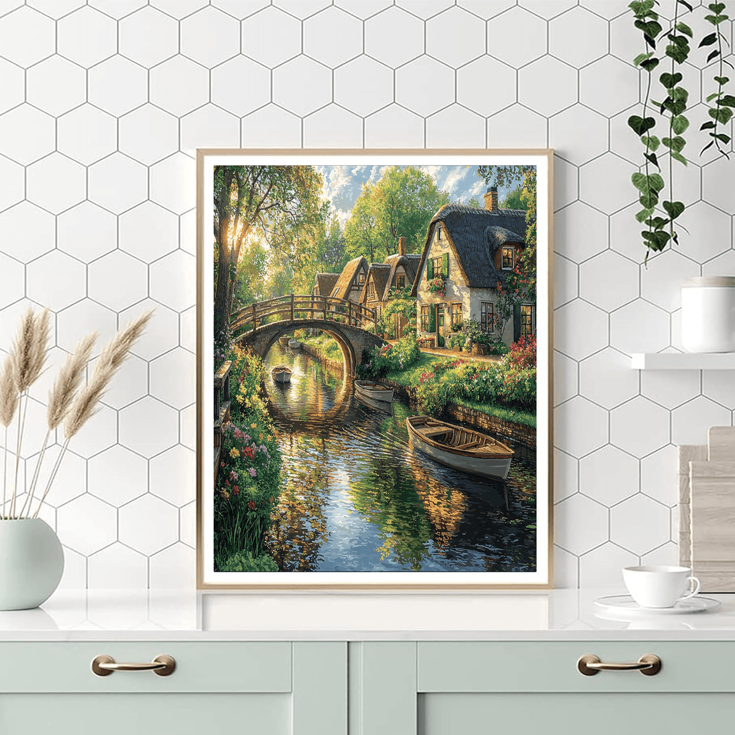 Giethoorn - Netherlands Numbered Painting Kits