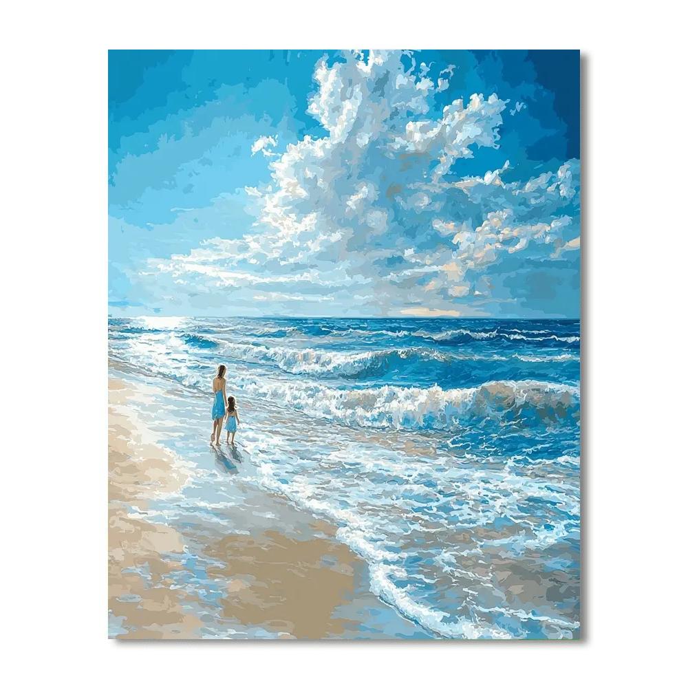 Ocean Waves Of Love Paint By Number