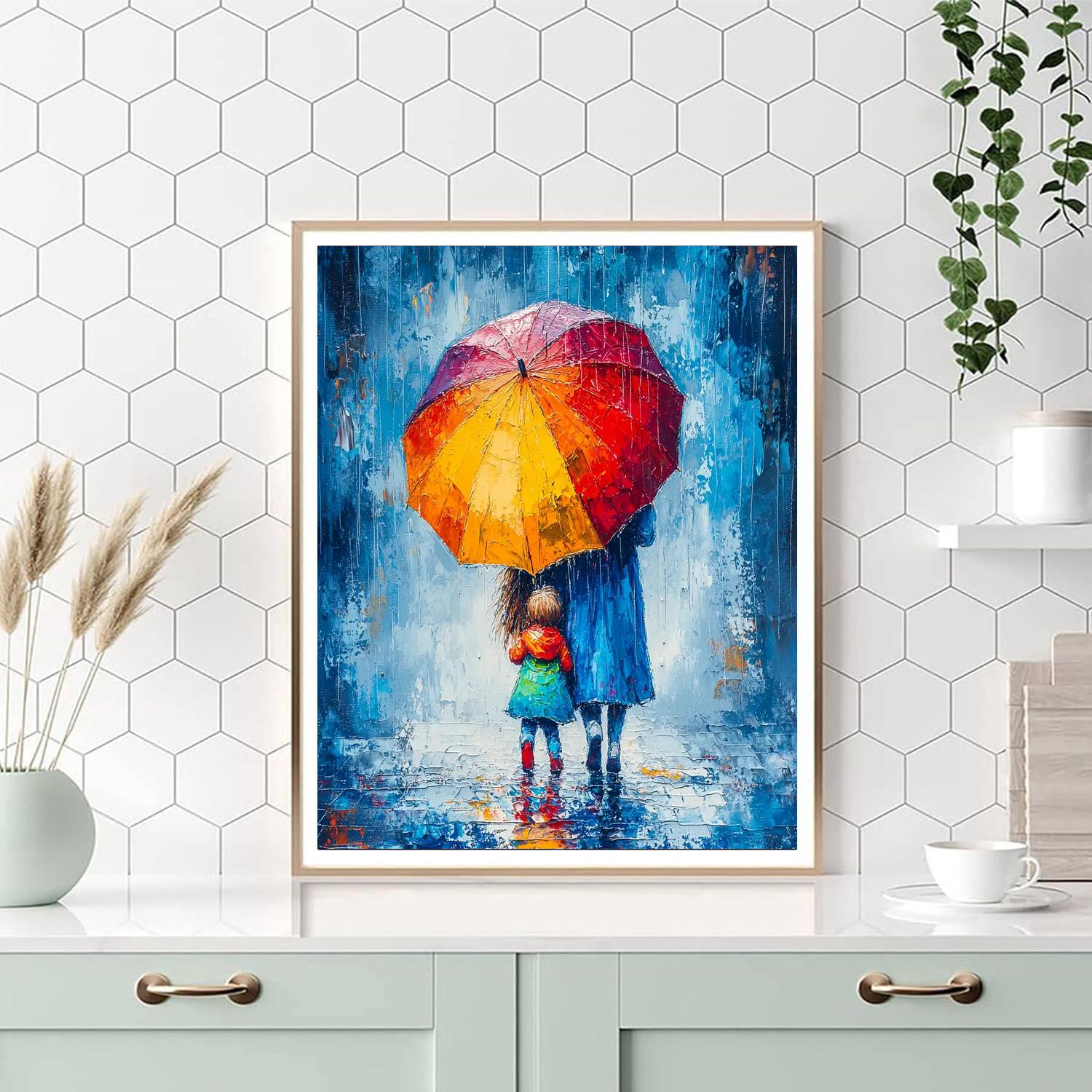 Under Her Wing Paint By Numbers