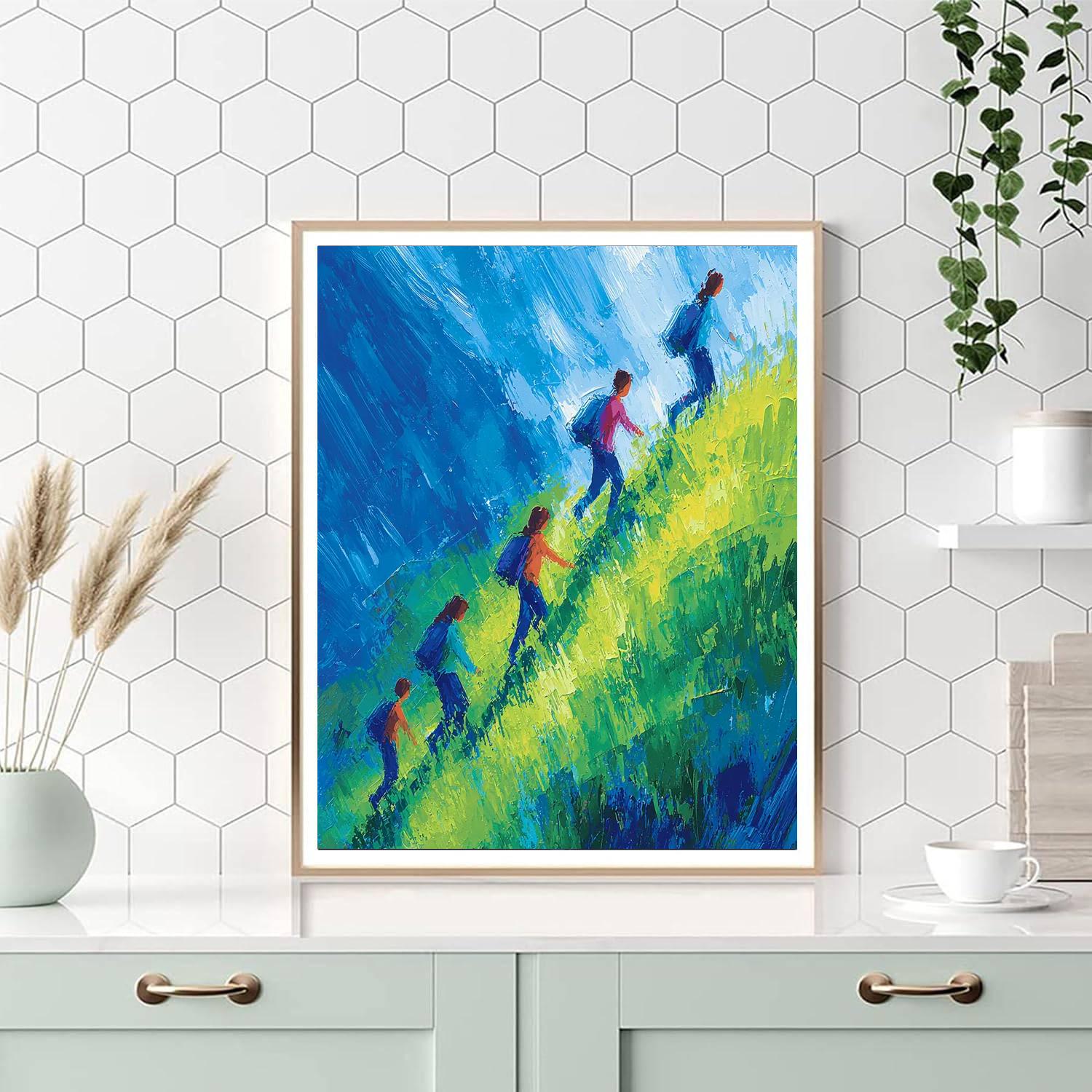Exploring New Heights Number Painting
