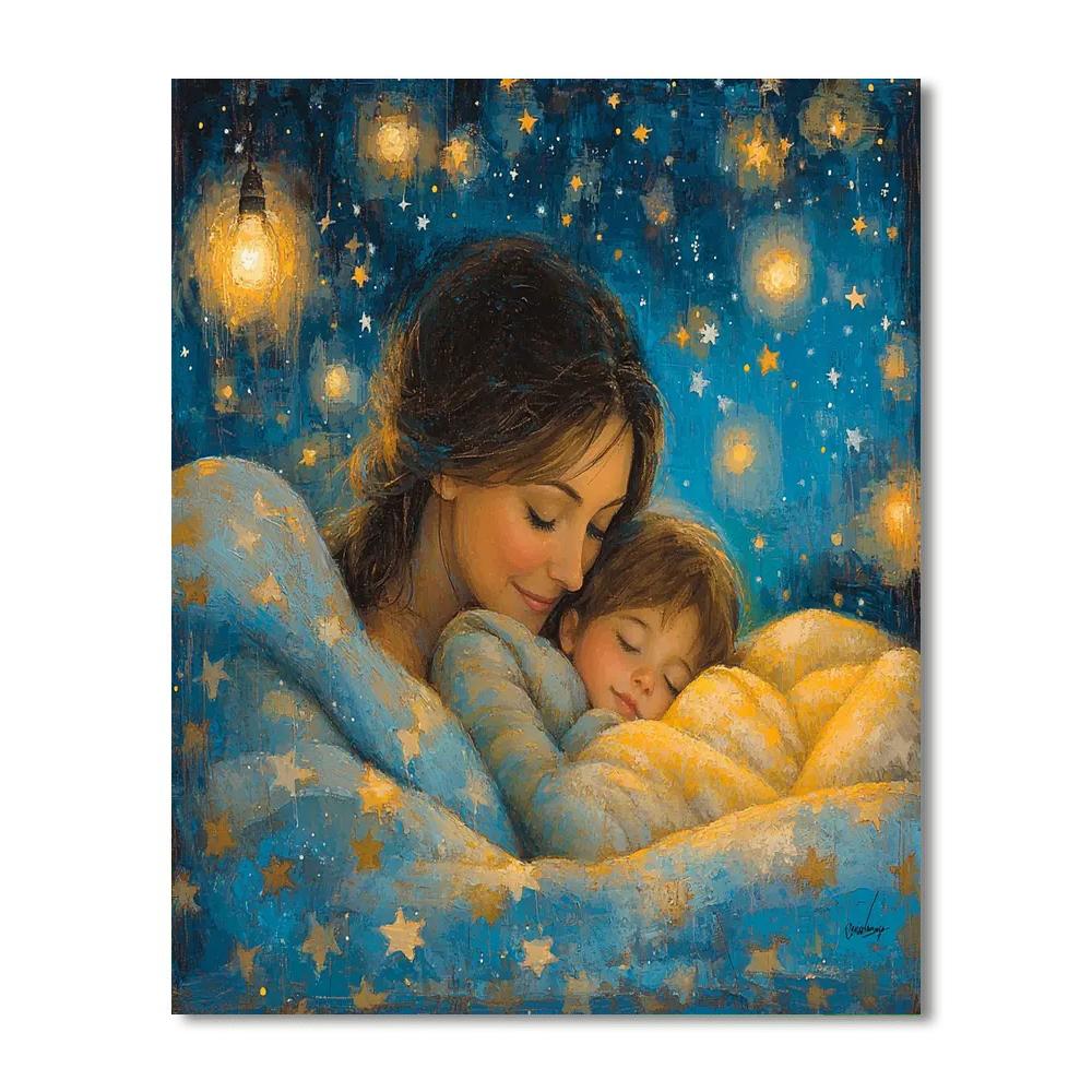 The Magic Of Bedtime Stories Painting Number Kit