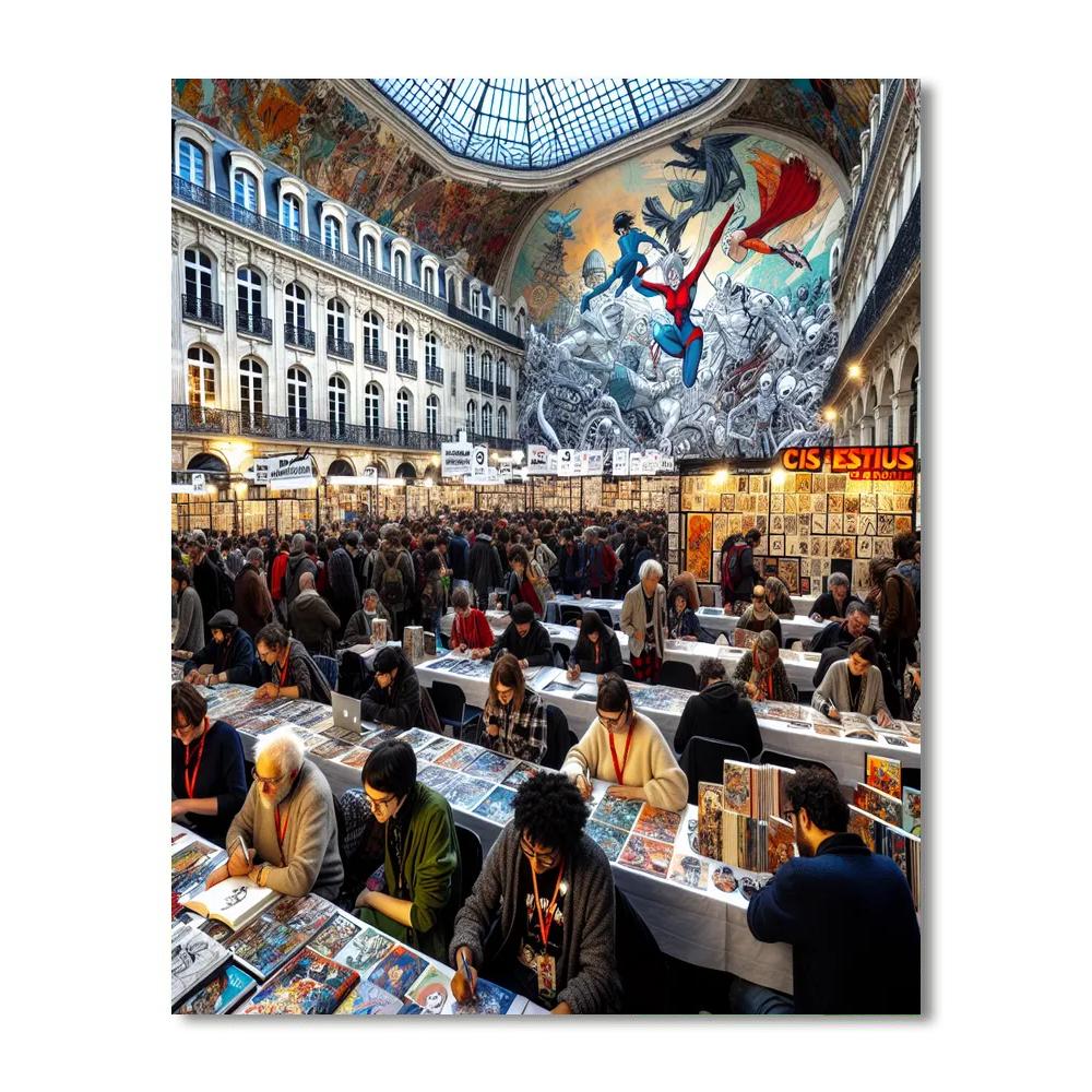International Festival Of Comics - Angouleme Paint By Numbers