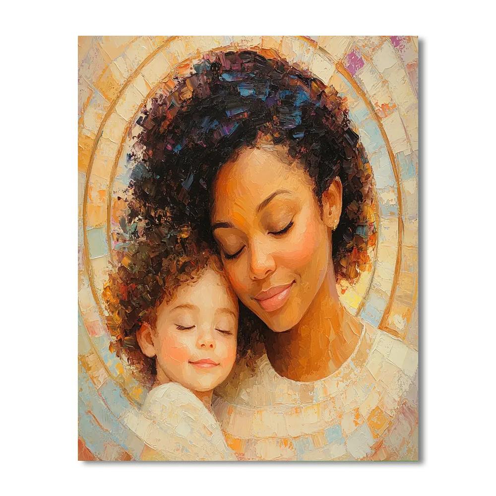 Mother's Heart And Soul Painting Number Kit