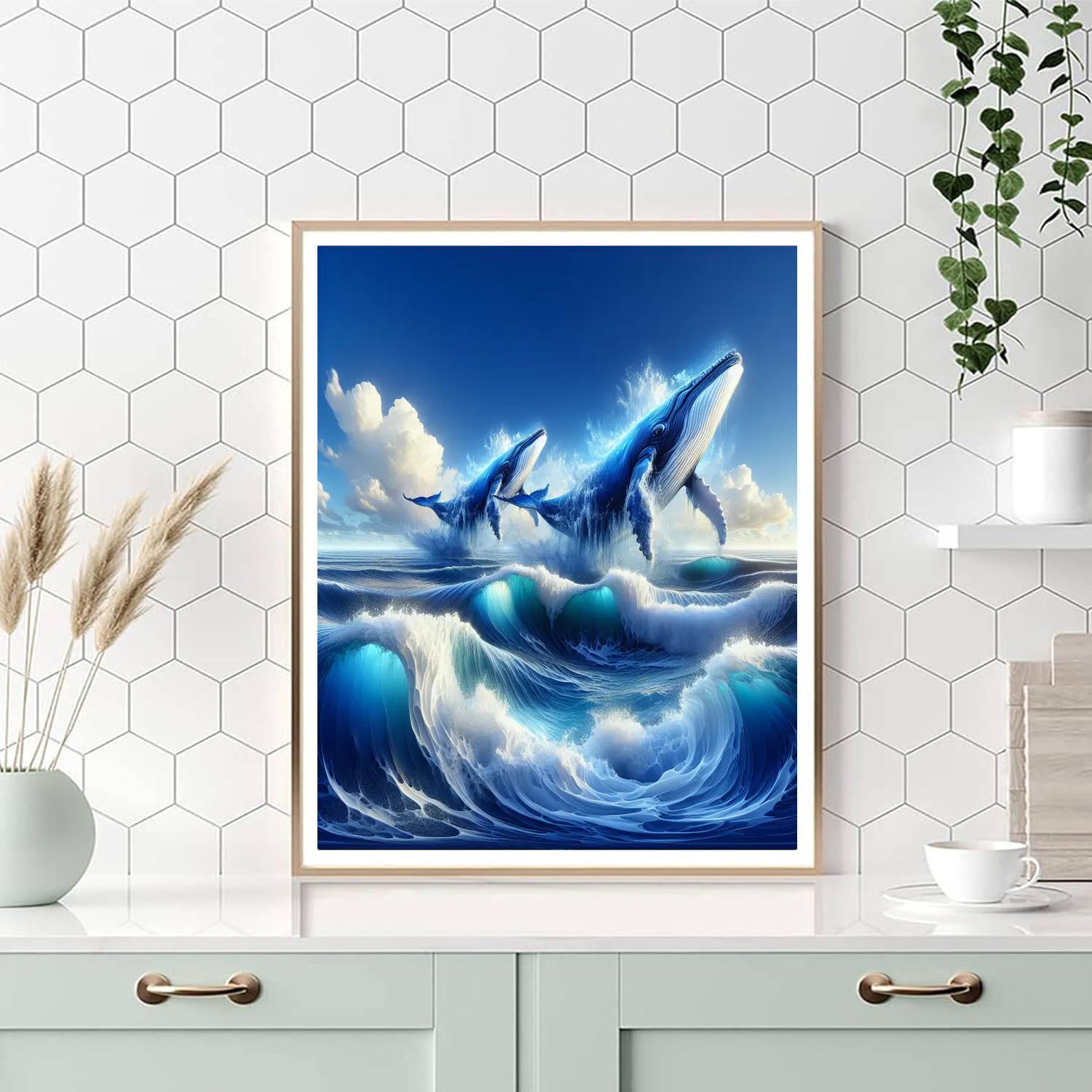 Whale Tale Wonders Numbered Painting Kits