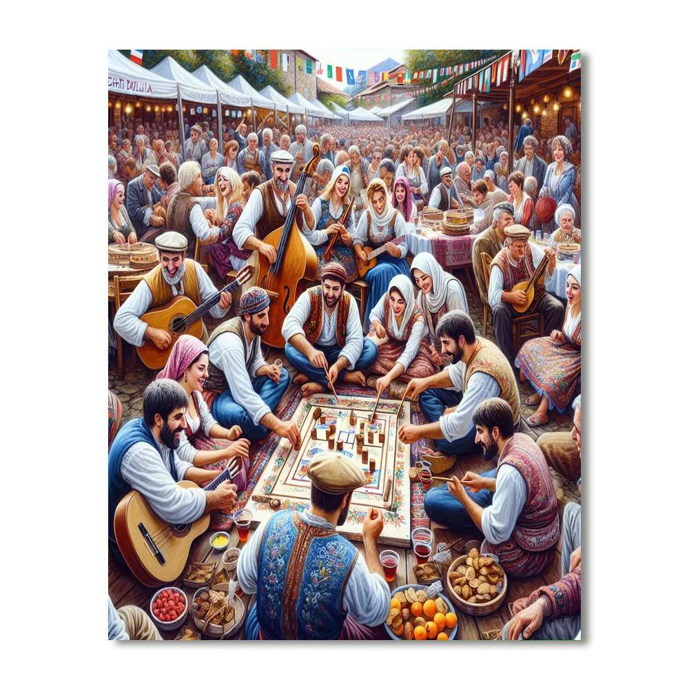 Giochi Della Tradizione - Italy Paint By Numbers Kits