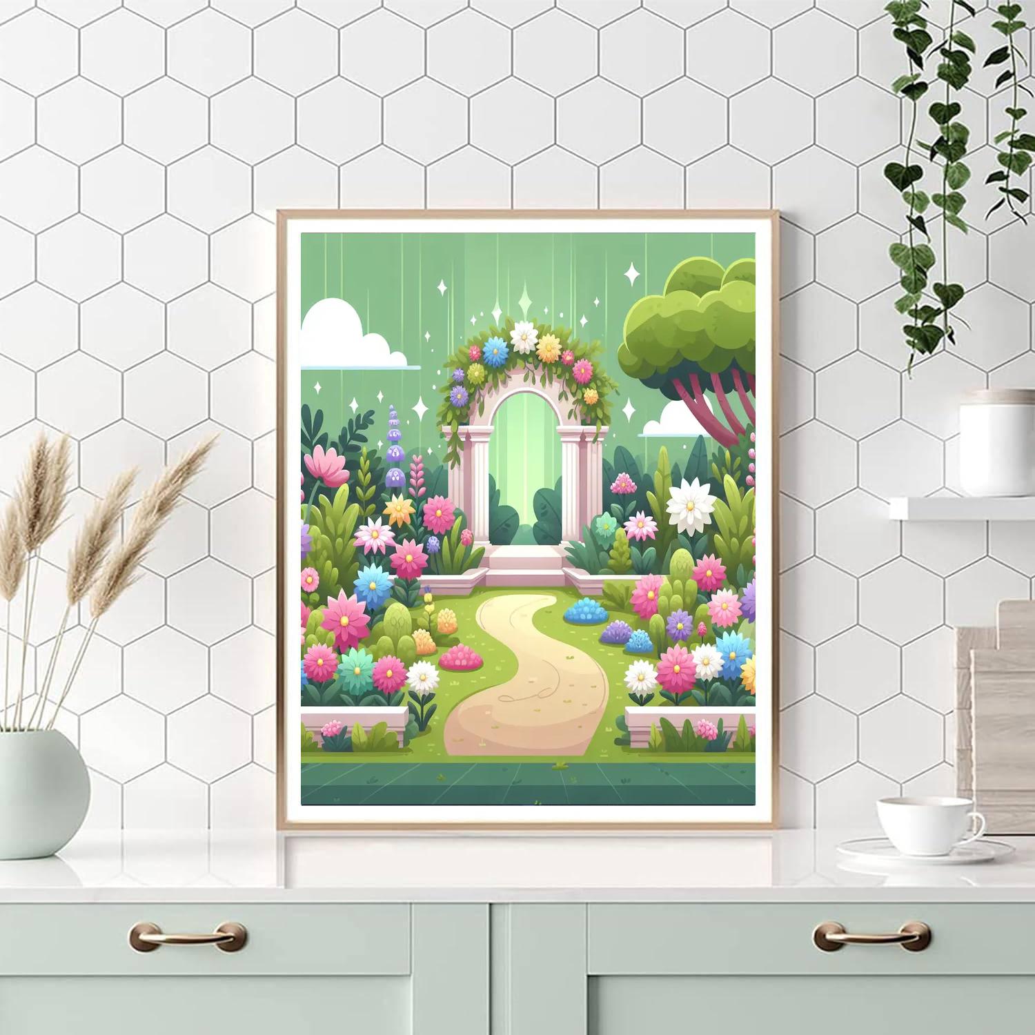 Secret Garden Getaway Painting By Numbers Kit