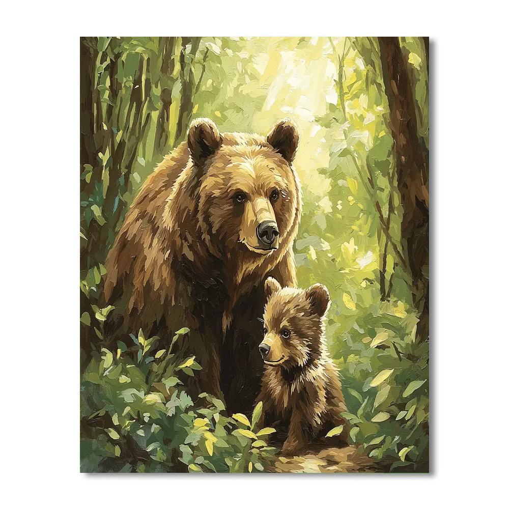 Mothers Of Nature Painting Number Kit