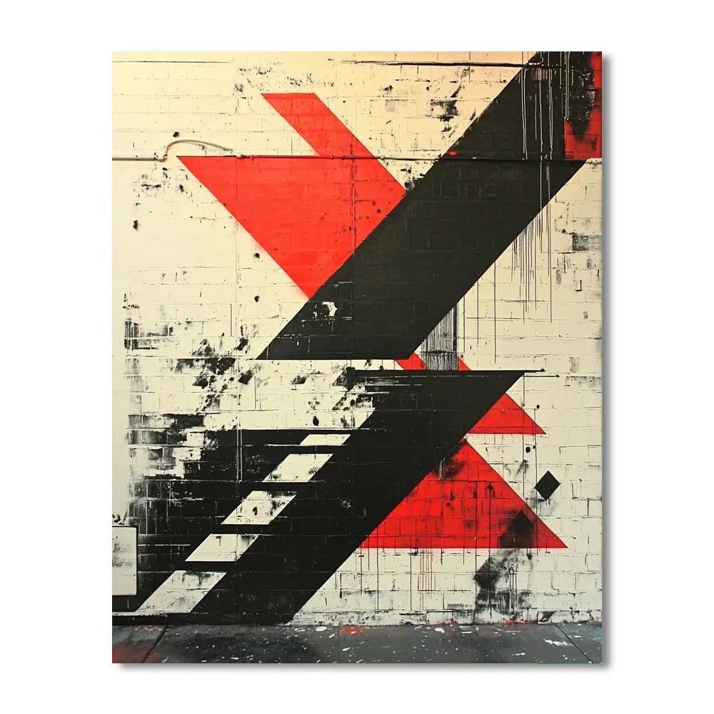 Banksy Inspired Fragments Of Tomorrow  Numbered Painting Kits