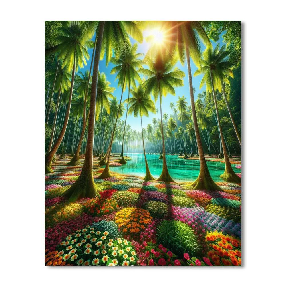Tropical Getaway Paint By Numbers Kits