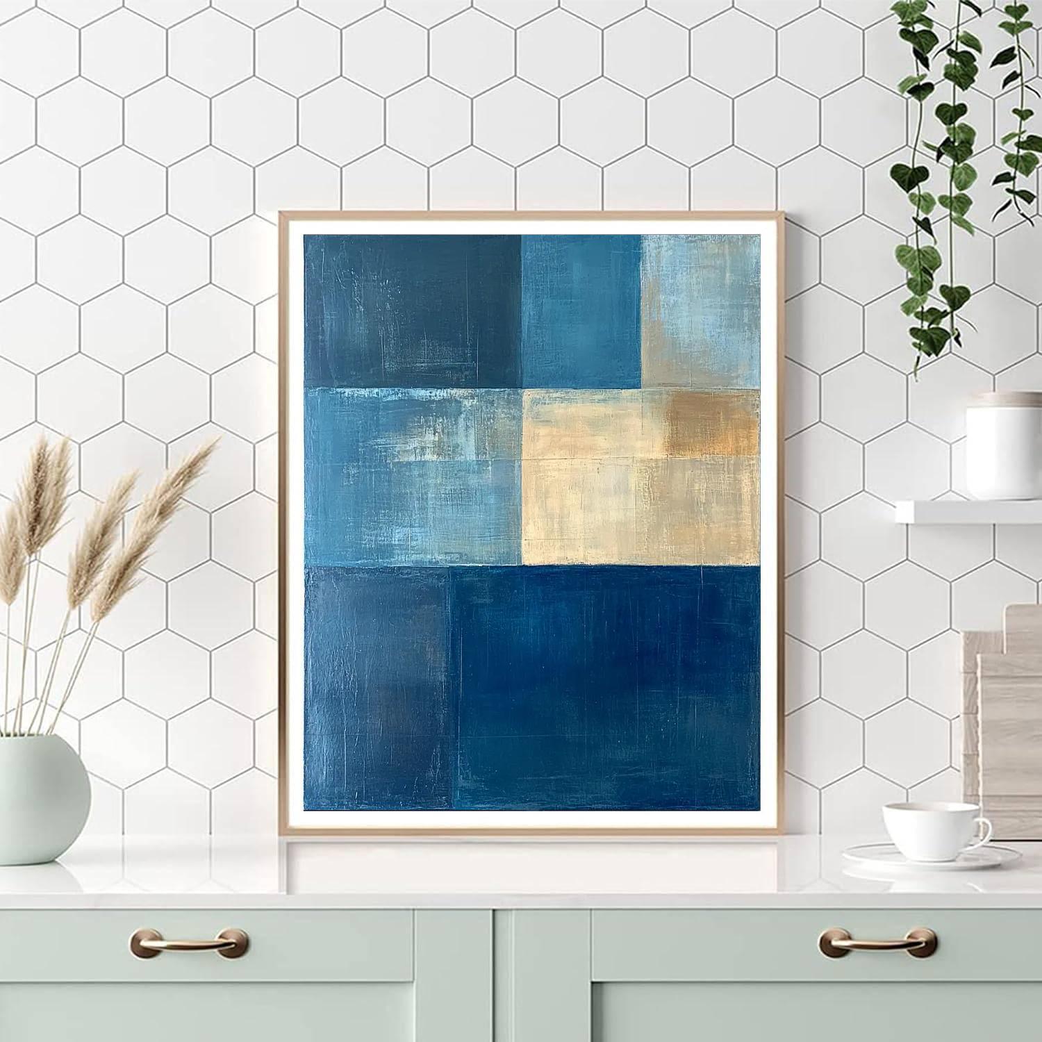 Mark Rothko Inspired Harmonic Stillness  Numbered Painting Kits