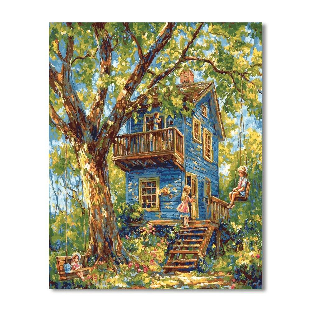 Treasures Of Childhood DIY Paint By Numbers