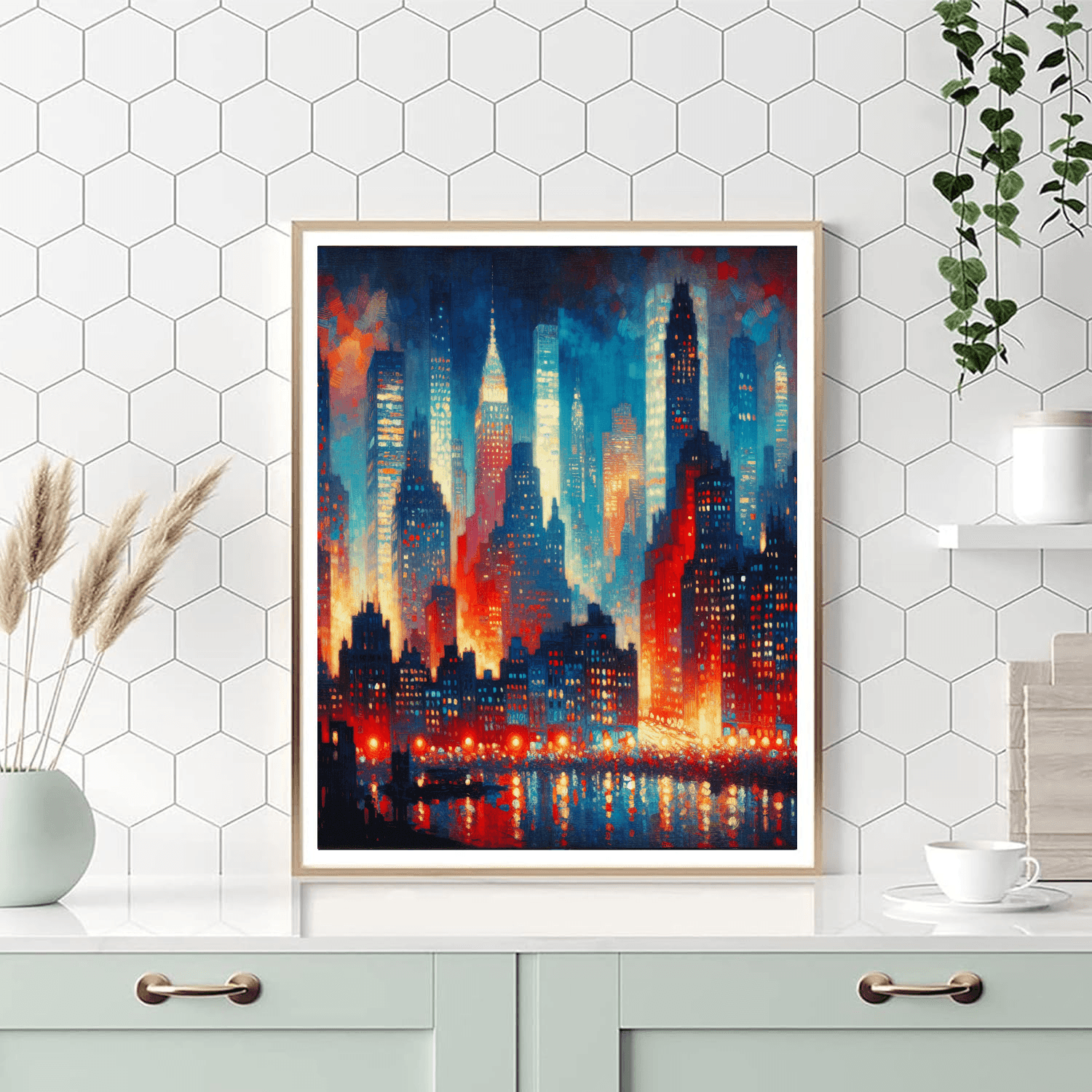 City Dreams Paint By Numbers Art