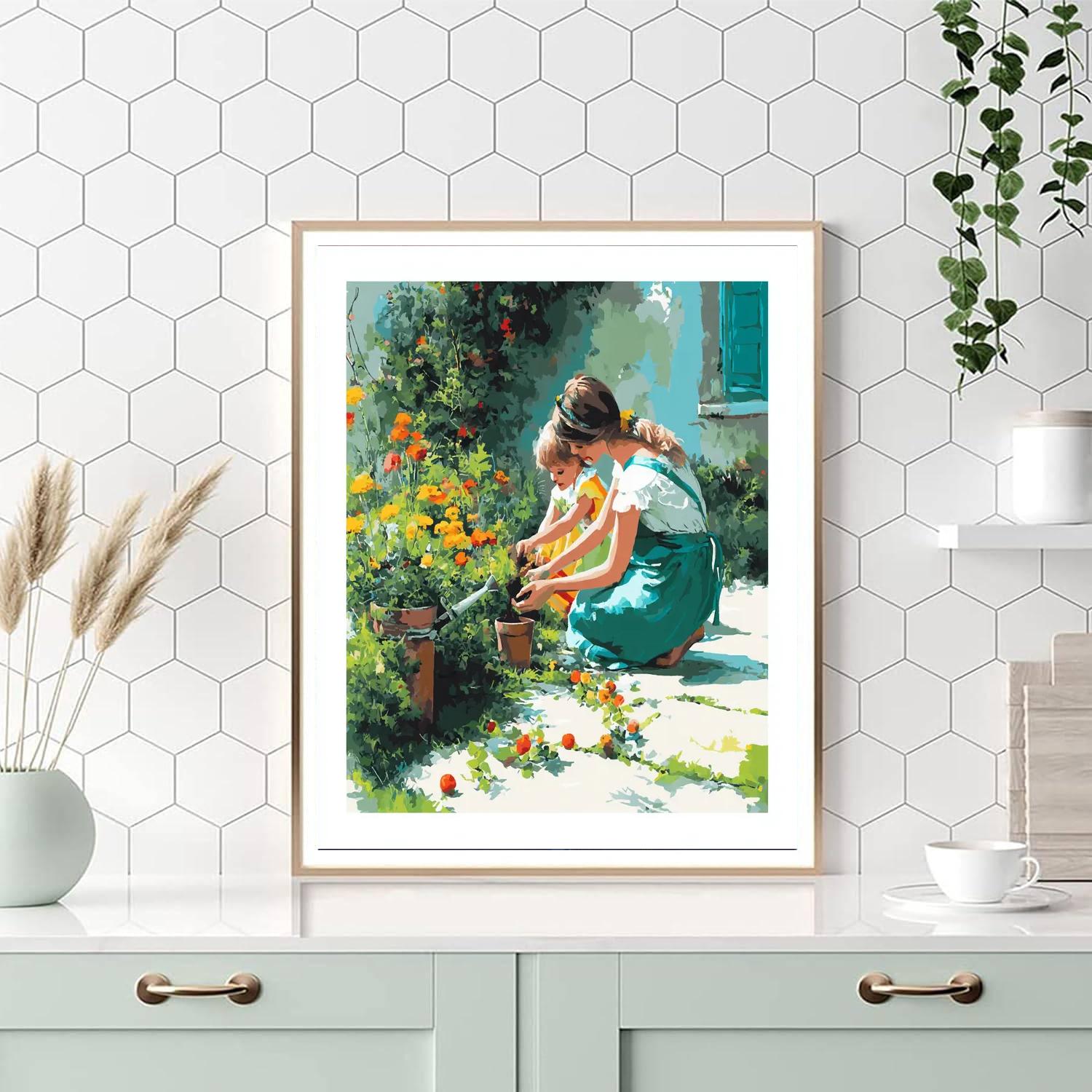 Joy In The Garden Paint By Color