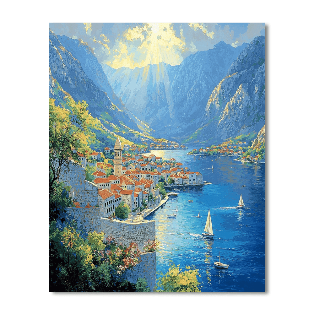Kotor Bay Painting By Numbers Kit