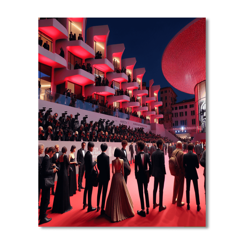 International Film Festival - Berlin - Germany Number Painting