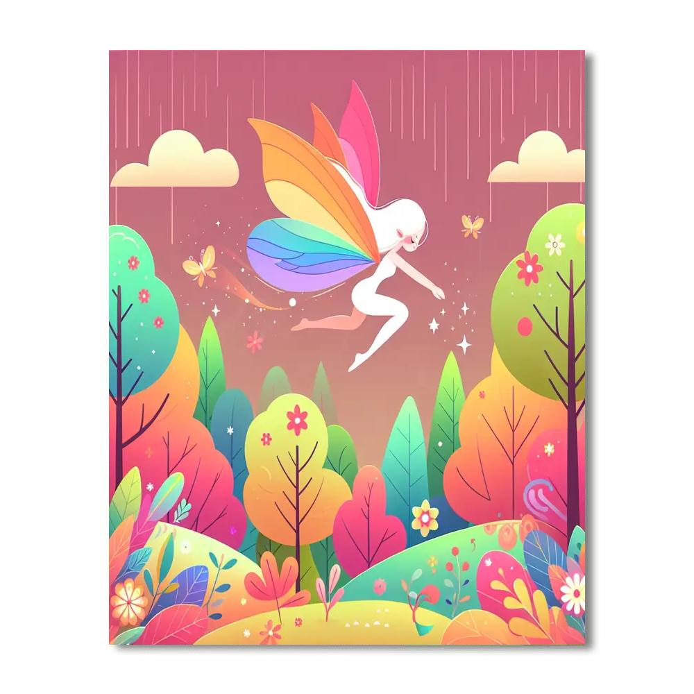 Woodland Fairy Tale Adventure Paint By Numbers Kits