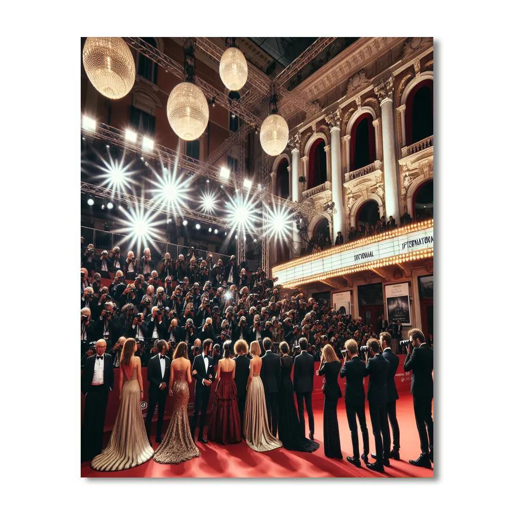 The Cannes Film Festival - France Numbered Painting Kits