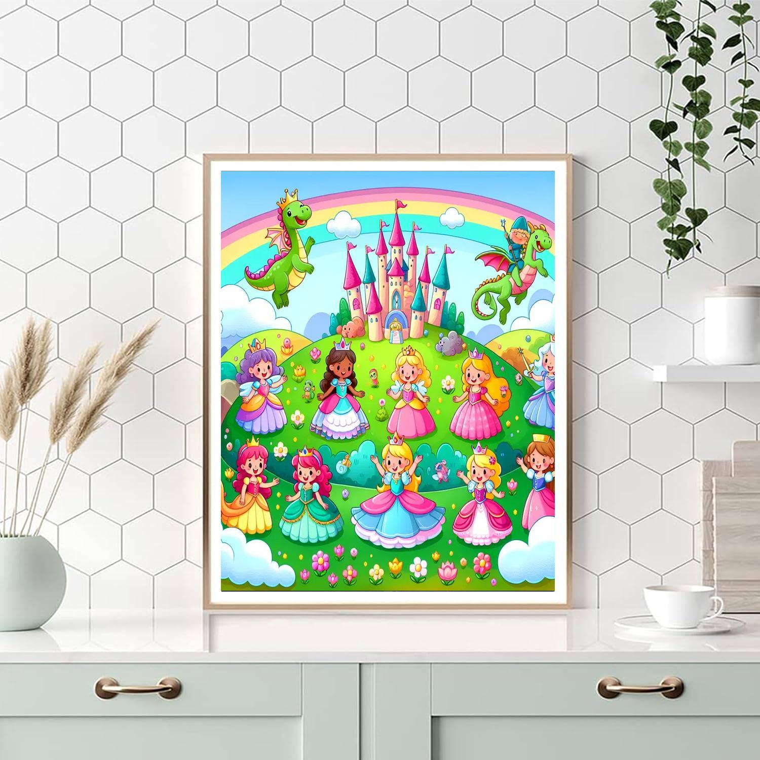 Dreamy Fairy Tale Land Paint By Numbers Kits