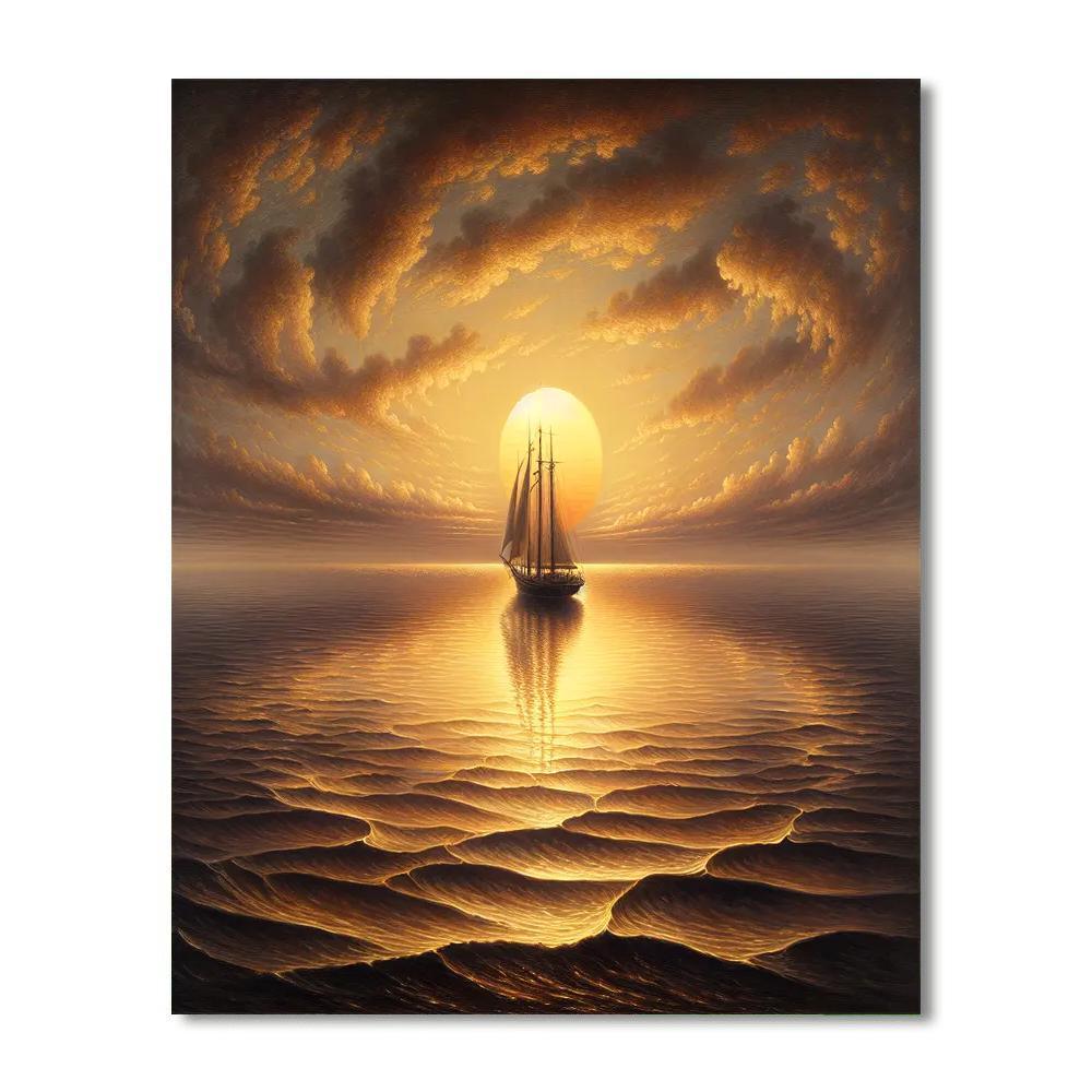 Sailor's Horizon Numbered Painting Kits