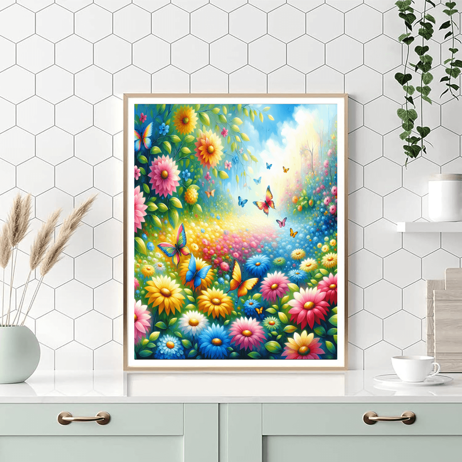 Whimsical Garden Dreamscape - DIY Painting By Numbers Kit – Artistry Rack