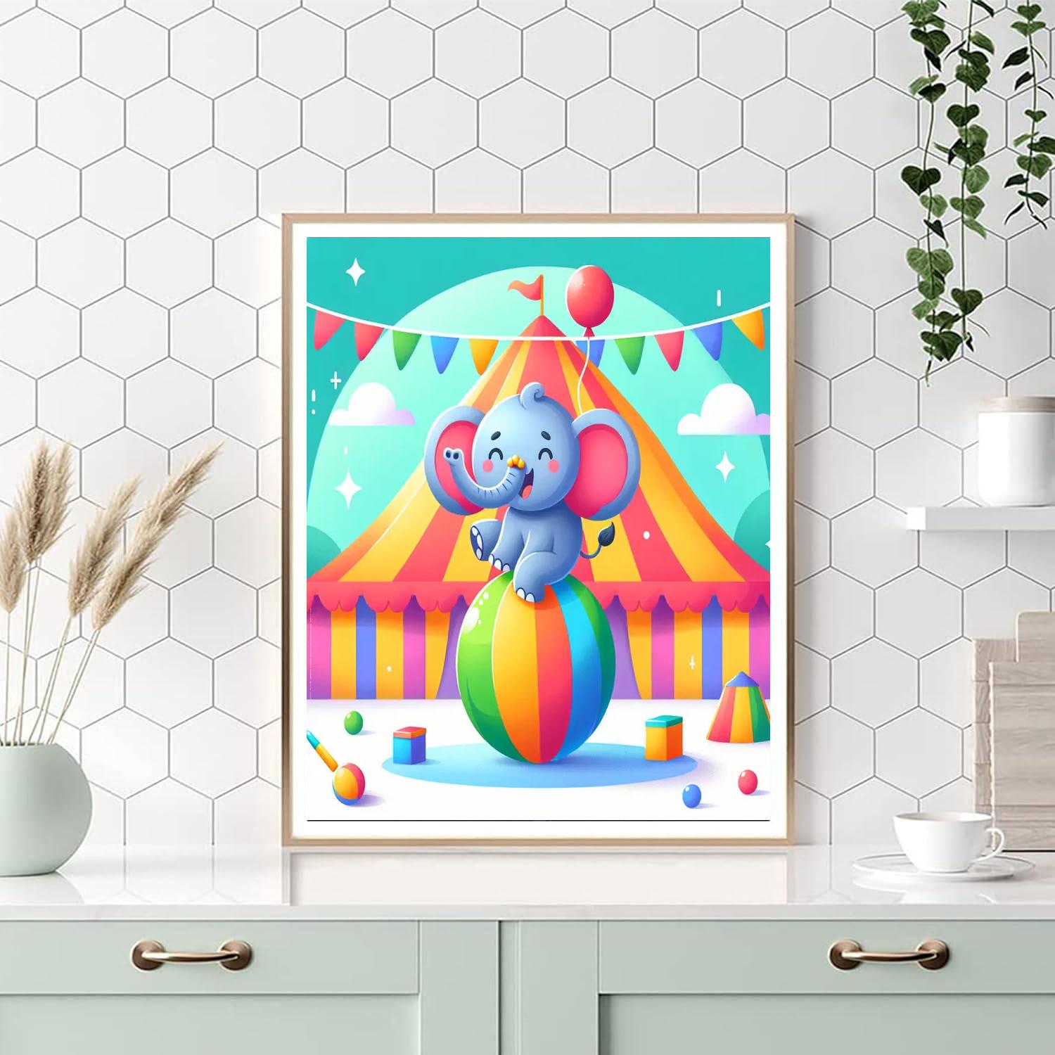 Magic Circus Carnival Paint By Color