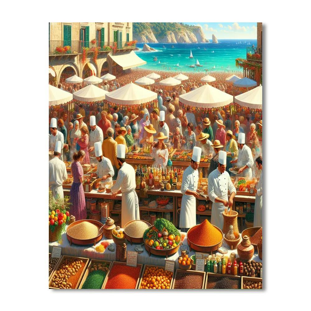 San Vito Lo Capo Cous Cous Fest - Italy DIY Paint By Numbers