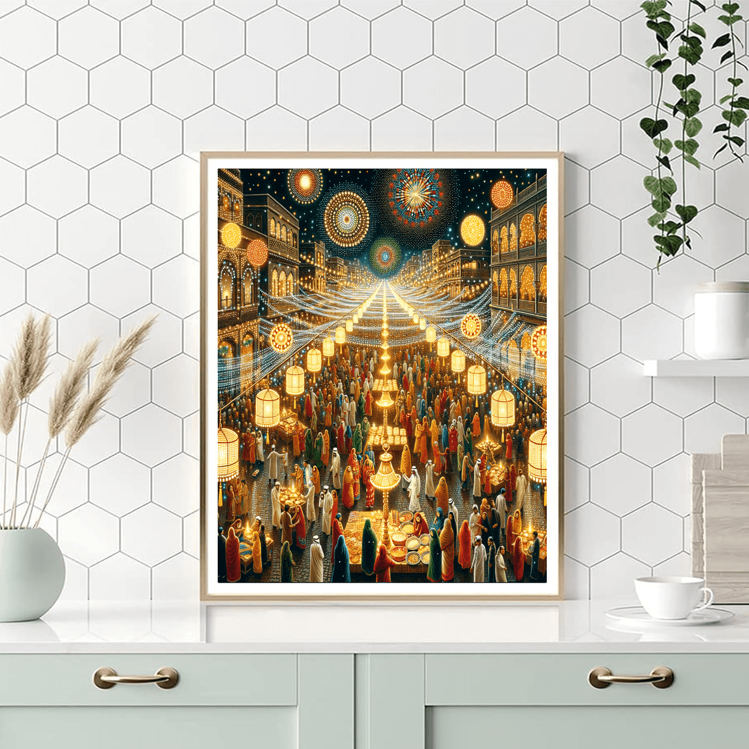 Diwali Festival Of Lights - Leicester, Uk Paint By Number