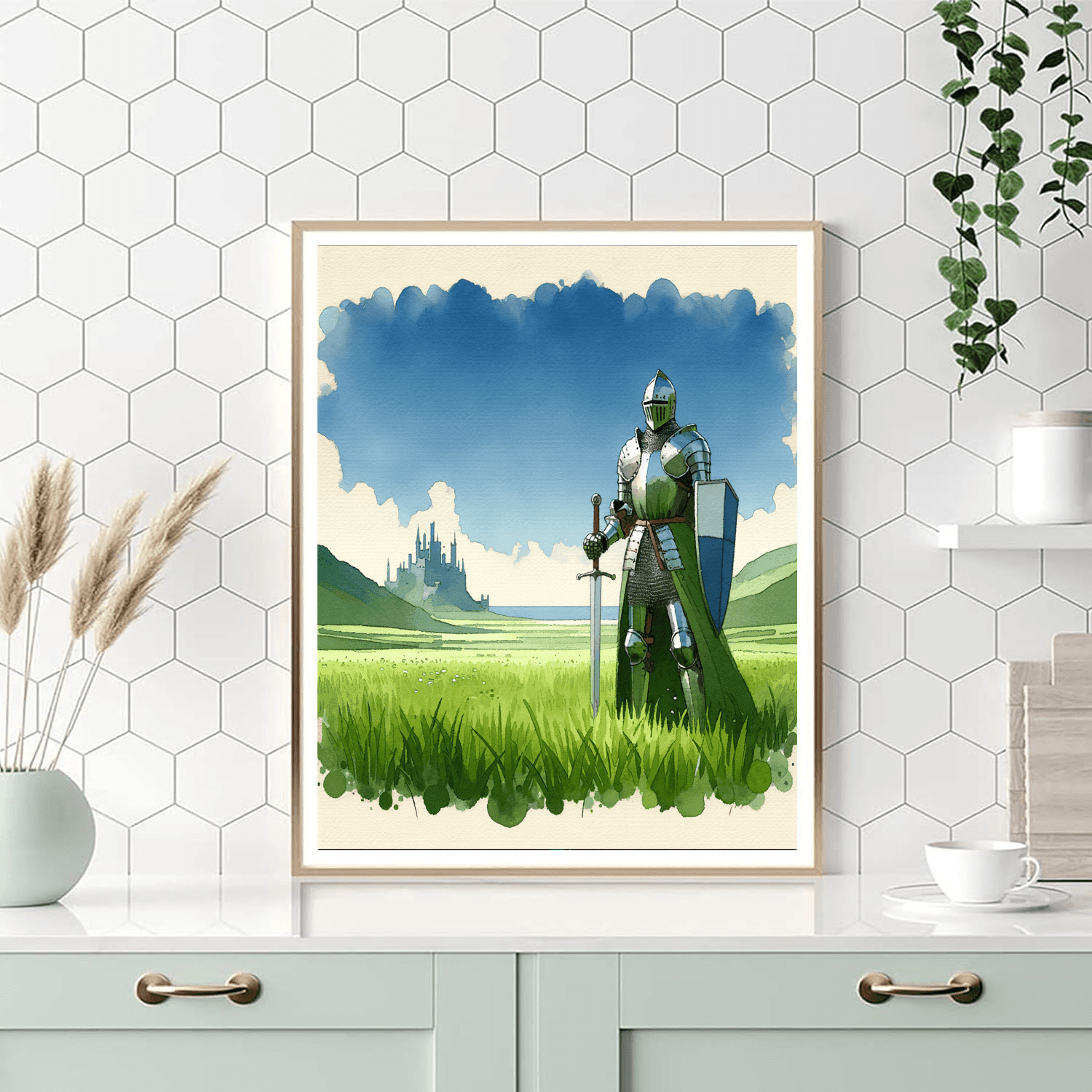 Noble Knight - DIY Painting By Numbers Kit