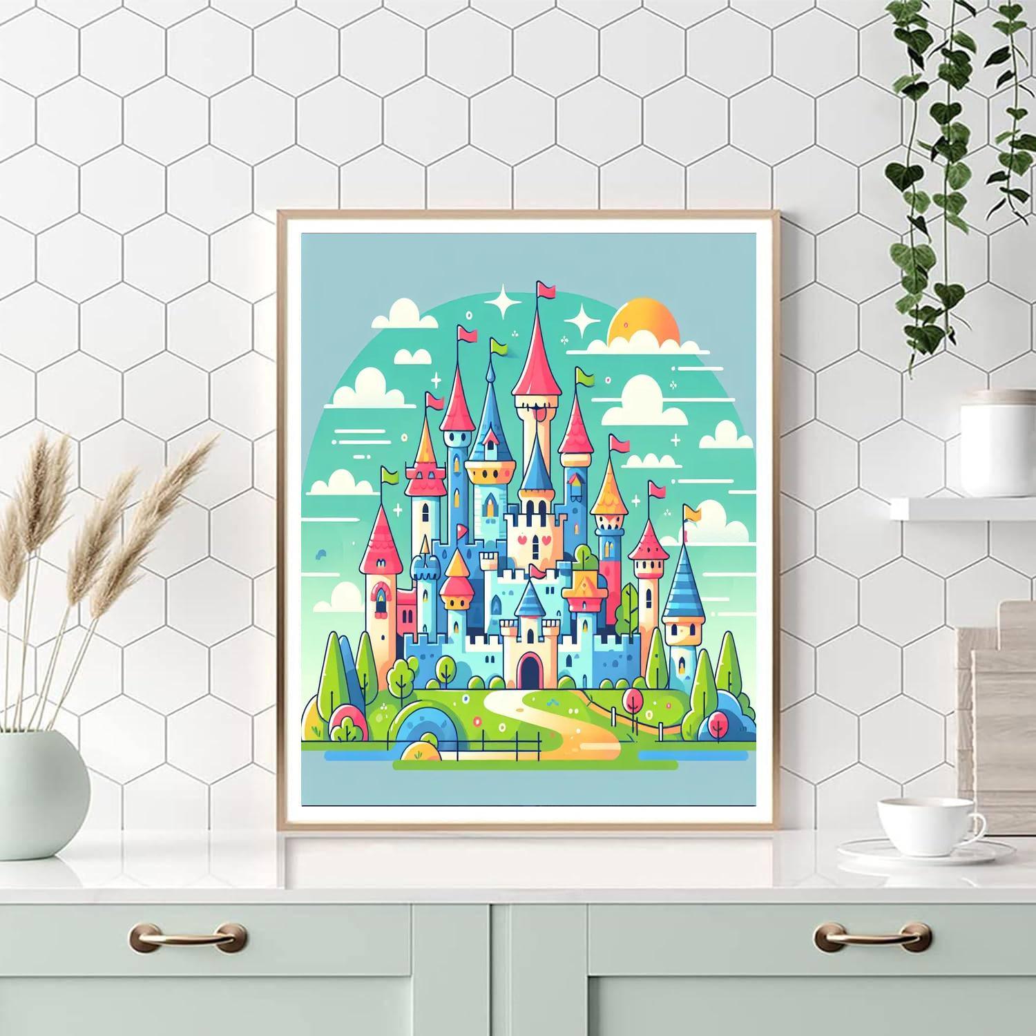 Fabulous Fairy Tale Castles Paint By Number