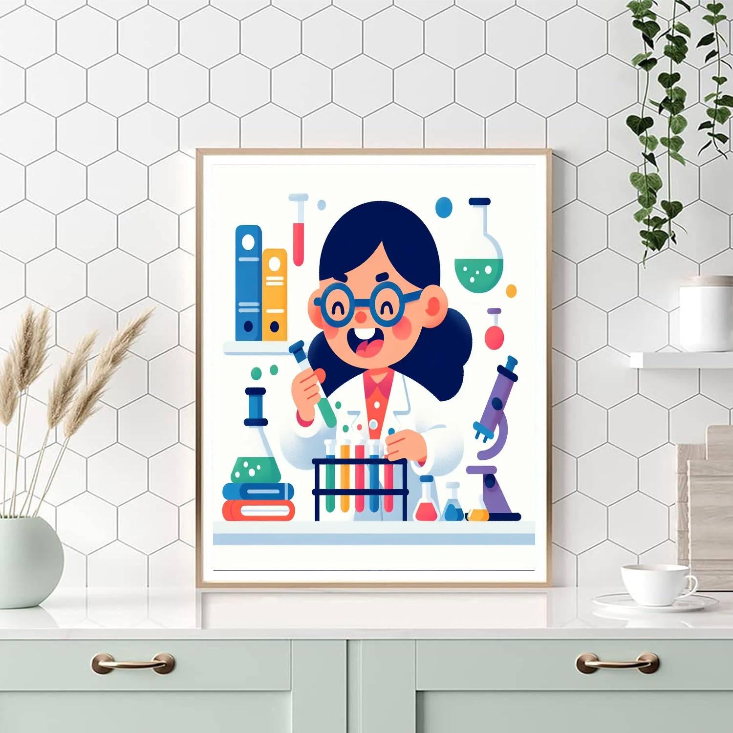 Little Scientist Paint By Numbers Kits