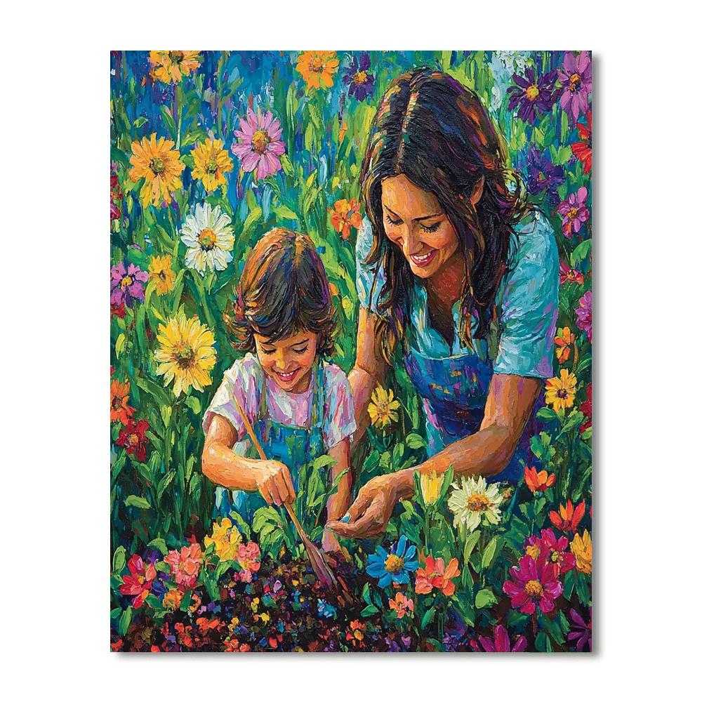 Our Special Garden Numbered Painting Kits