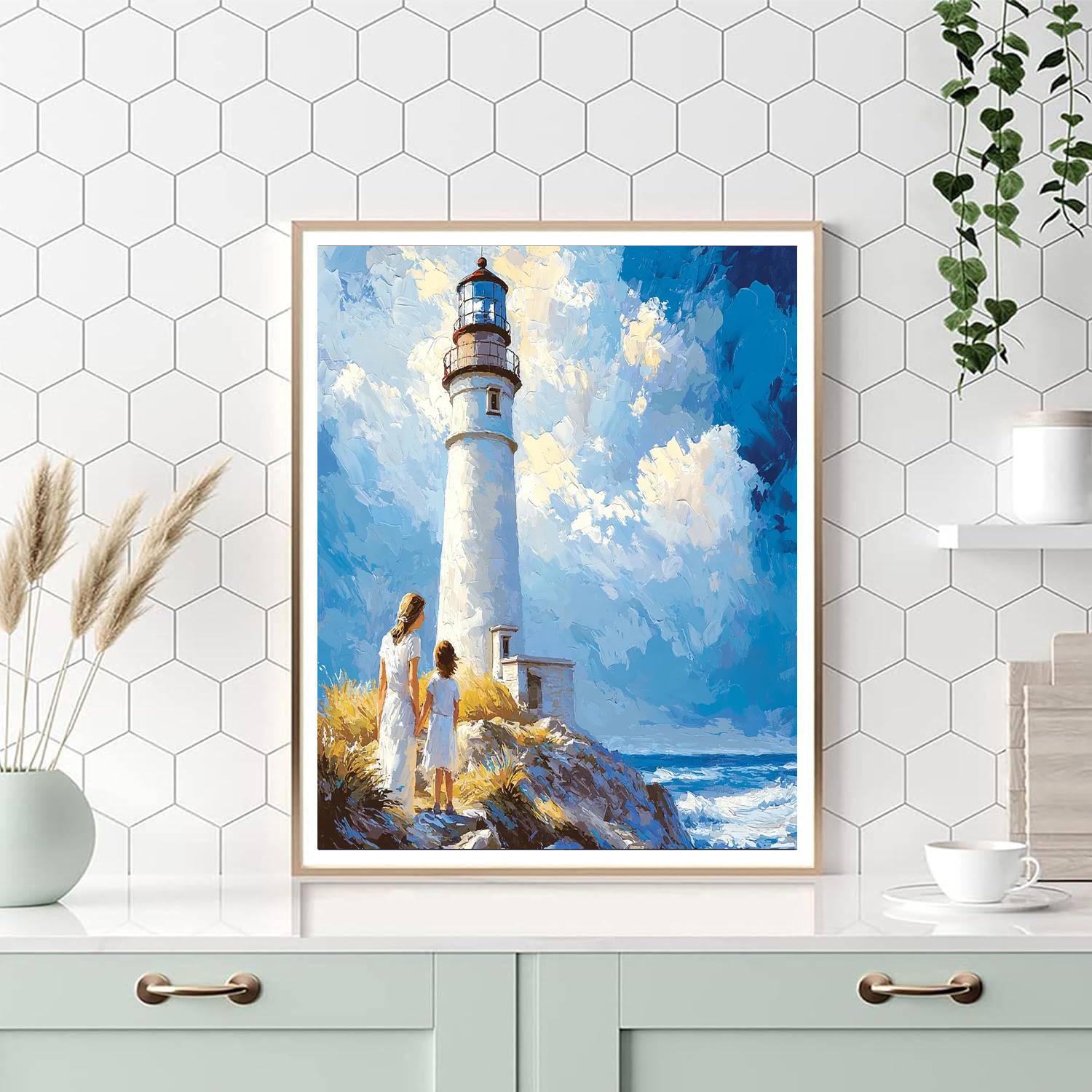 The Lighthouse Of Love Paint By Numbers Kits