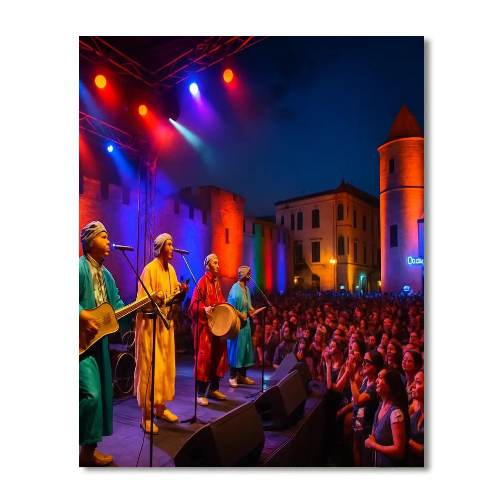 Gnaoua World Music Festival - Essaouira Paint By Numbers Kits